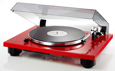 THORENS TD 206 Red/Black/White