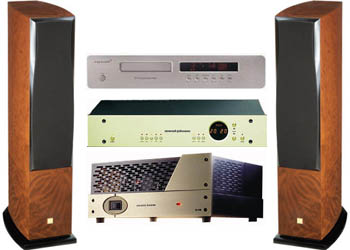 Exposure 3010 S CD + Conrad-Johnson PV15 + Conrad-Johnson MV60 + Dali Euphonia MS4