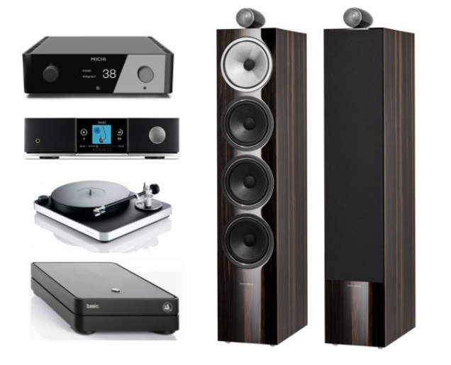 Bowers & Wilkins 702 Signature datuk ebony wood+Michi X3 black+Auralic Altair G1.1+Clearaudio Concept MM+Clearaudio Basic V2