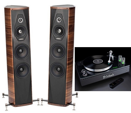 Sonus Faber Olympica III+ McIntosh MTI100